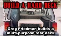 Build a hard deck for your XJ’s cargo area