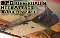 DPG OffRoad’s RockAttack XJ belly skidplate