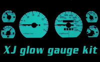 XJ Glow Gauges