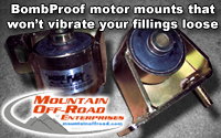 Mountain Off-Road Enterprises Torsion Rubber Motor Mounts
