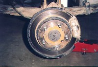 Ford Explorer rear disc brakes