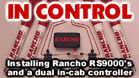 Rancho 9000’s w/in-cab controller