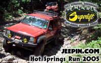 Jeepin.com Hot Springs Run 2005