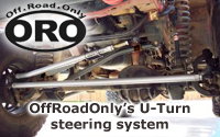 OffRoadOnly’s U-Turn Crossover Steering System