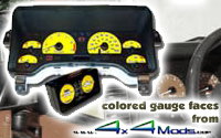 4x4mods.com colored gauge overlay kit