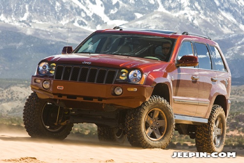  the team was to take a top-of-the-line 2009 Jeep Grand Cherokee Overland 