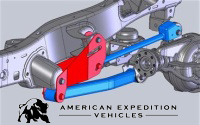 AEV Conversions’ new Geometry Correction Front Control Arm Brackets for JKs