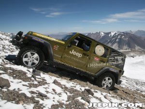 Jeep JK Wrangler Altitude World Record