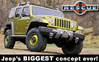 Jeep Rescue Concept – Unequalled, Unmatched, Ultimate Ability